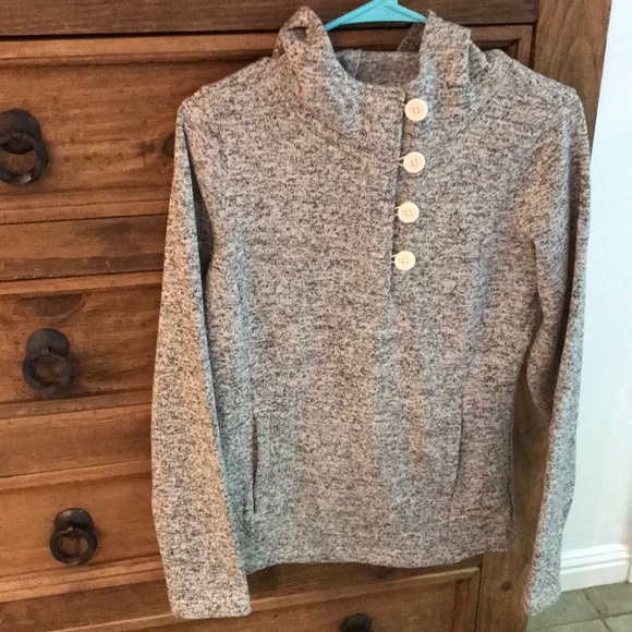 Columbia Women's Heathered Gray Button-Up Jacket - Picture 1 of 5